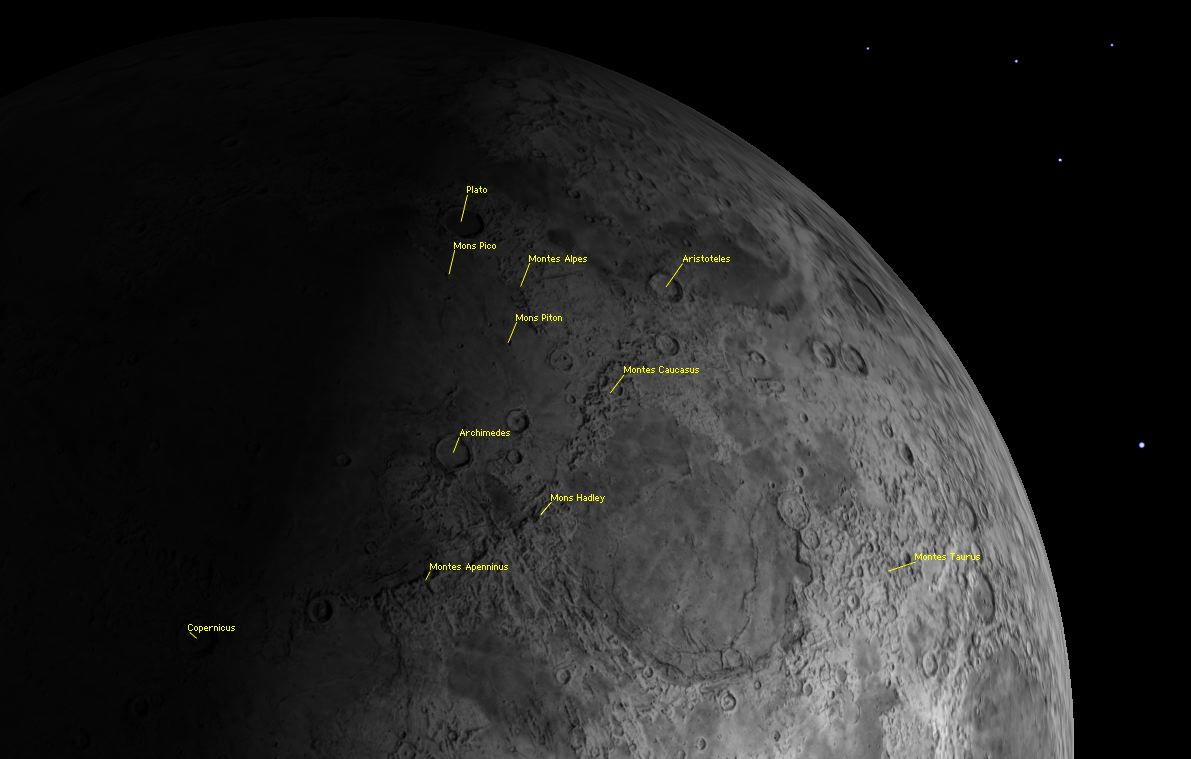 Best Time to See Moon Mountains in May Is Now
